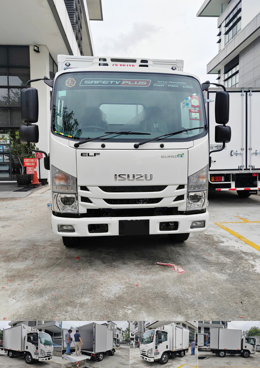 2026 ISUZU NMR125 10ft Refrigerated Box with 1 ton 4ft Tail-Lift by EZadlori MY