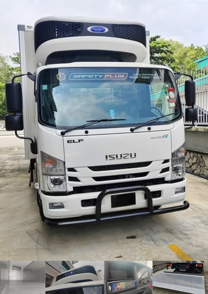 2026 ISUZU NPR155 17ft Refrigerated Box with 1.5 ton 5ft Tail-Lift Flat SS Chequered Plate Floor | EZadlori MY