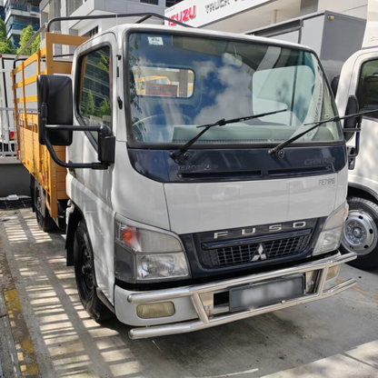 2015 FUSO FE71PB8SRDG1 10ft Wooden Cargo with Canvas
