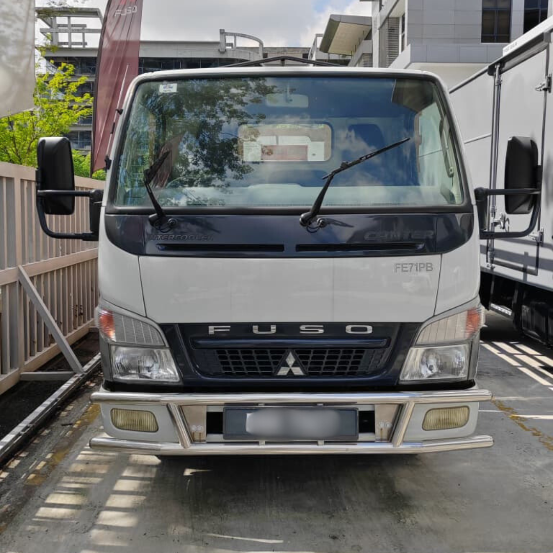 2015 FUSO FE71PB8SRDG1 10ft Wooden Cargo with Canvas