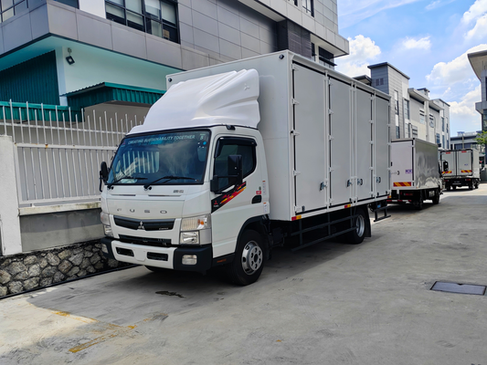 2025 Mitsubishi FUSO 150GR 17ft Aluminium Box All-doors with Tail-lift