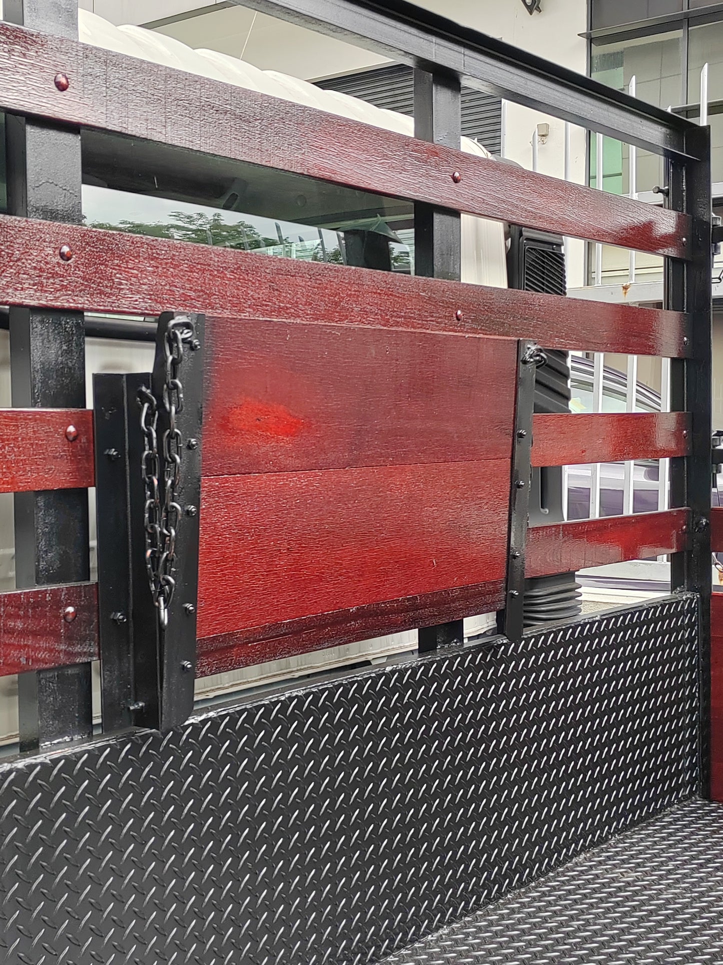 2026 HINO XZC730R 18ft Wooden Cargo Steel Railings Mild Steel Floorboard