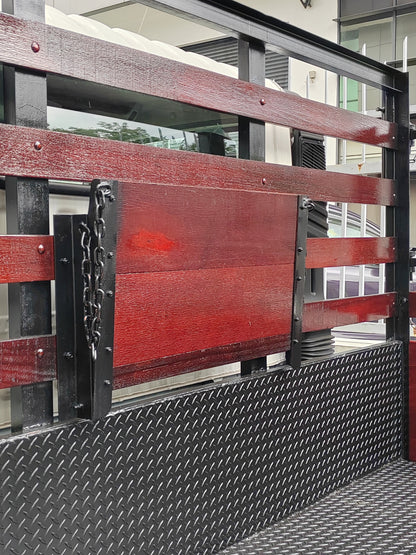 2026 HINO XZC730R 18ft Wooden Cargo Steel Railings Mild Steel Floorboard