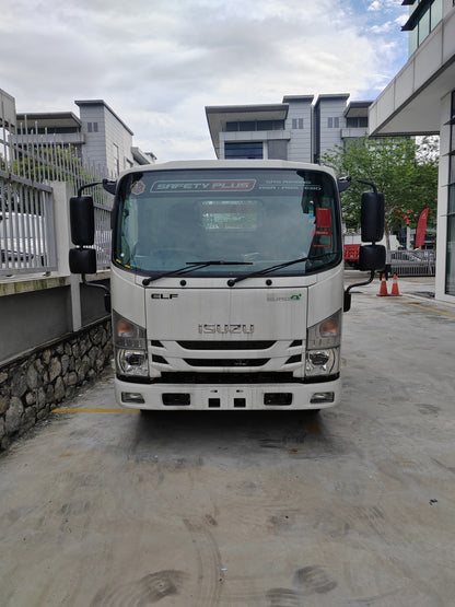 2025 ISUZU NLR Pro 10ft Wooden Cargo with Canvas + Frame