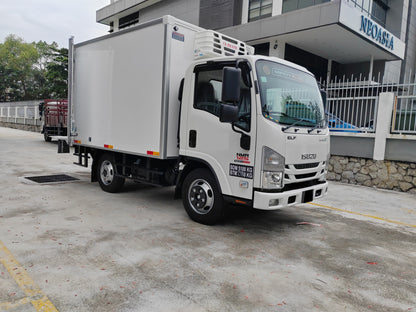 2025 ISUZU NMR125 10ft Refrigerated Box with 1 ton 4ft Tail-Lift