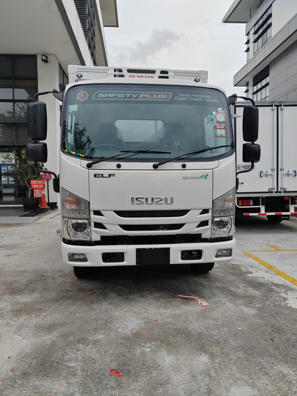 2025 ISUZU NMR125 10ft Refrigerated Box with 1 ton 4ft Tail-Lift