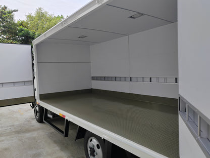 2025 HINO XZU600R 14.5ft Aluminium Box 4 Left Doors