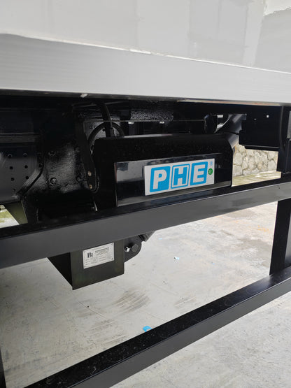 2025 Mitsubishi FUSO 17ft Fiber Box Bonded all-Auminium covered internal walls with 1.5 ton tail-lift