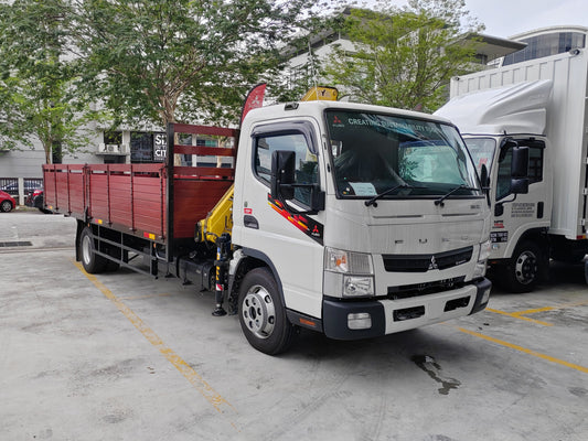 2026 FUSO 150KR 21ft Wooden Cargo with Crane by EZadlori MY