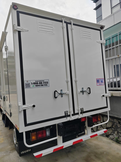 2025 ISUZU NLR Pro 10ft Aluminum Box