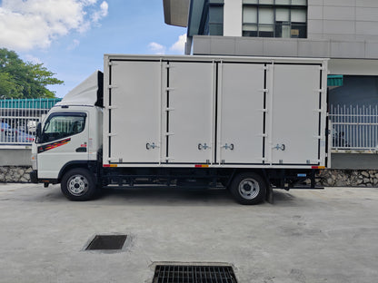 2025 Mitsubishi FUSO 150GR 17ft Aluminium Box All-doors with Tail-lift