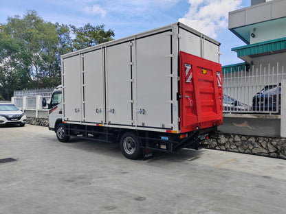 2025 Mitsubishi FUSO 150GR 17ft Aluminium Box All-doors with Tail-lift