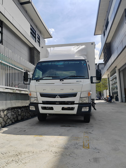 2025 Mitsubishi FUSO 150GR 17ft Aluminium Box All-doors with Tail-lift