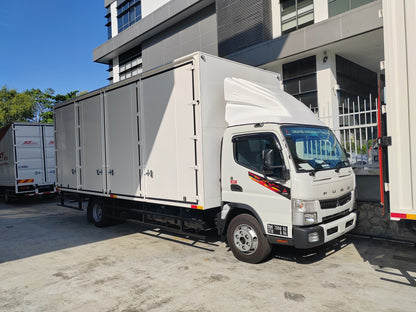 2026 Mitsubishi FUSO 21ft Aluminium Box Bonded | EZadlori.my