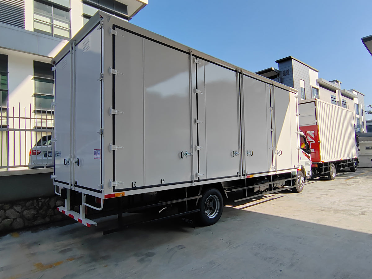 2026 Mitsubishi FUSO 21ft Aluminium Box Bonded | EZadlori.my