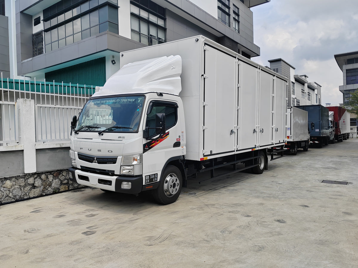 2026 Mitsubishi FUSO 21ft Aluminium Box Bonded | EZadlori.my