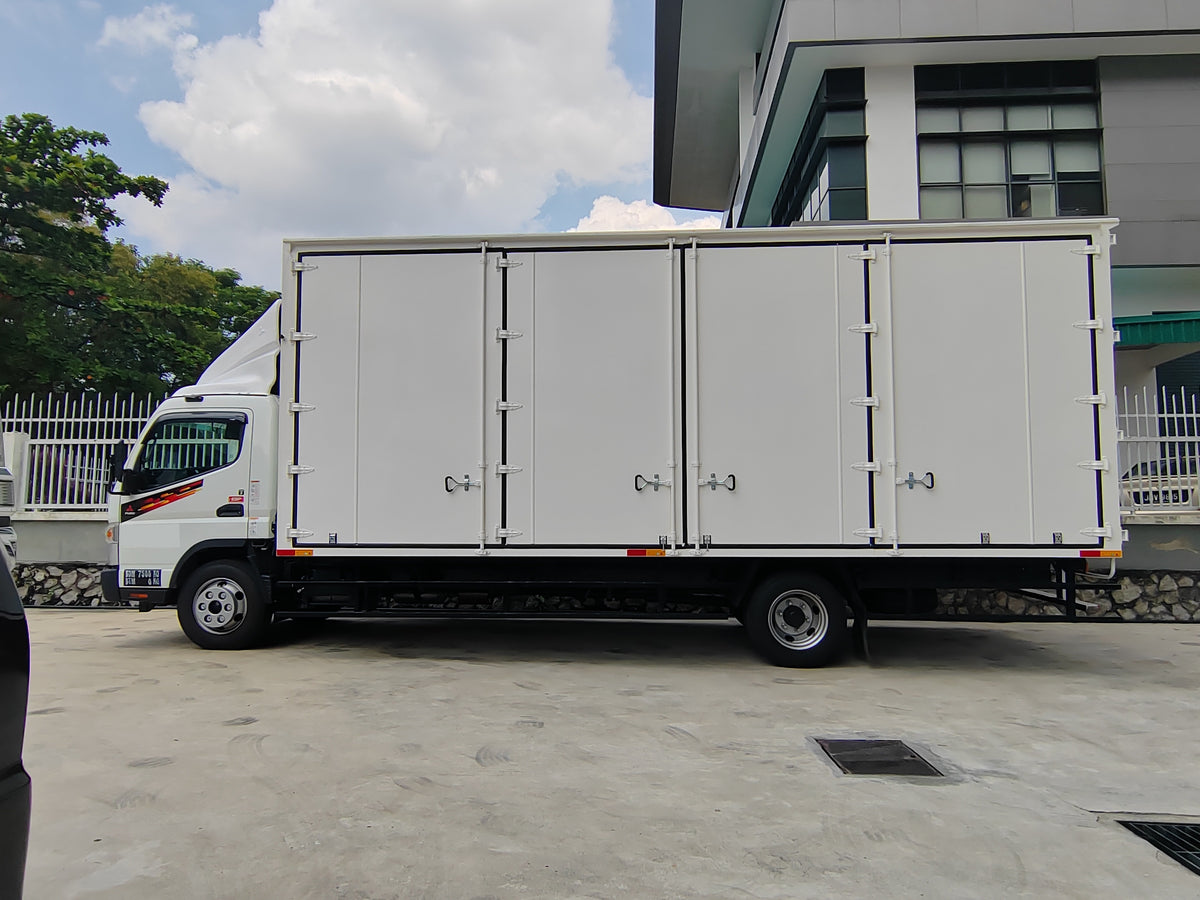 2026 Mitsubishi FUSO 21ft Aluminium Box Bonded | EZadlori.my