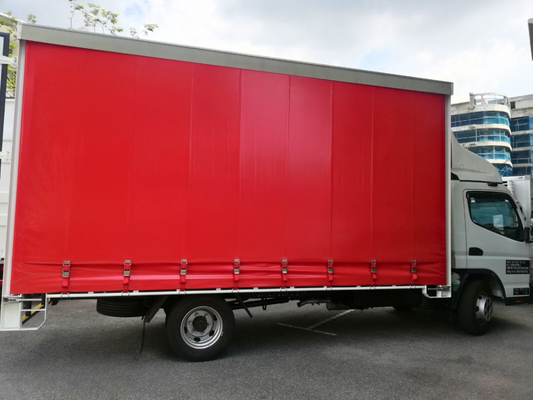 2024 Mitsubishi FUSO 21ft Curtain Sider