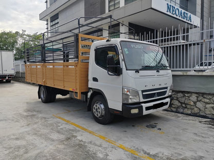 2021 MITSUBISHI FUSO FE85PG6SRDG3 Wooden Cargo 17ft with Canvas