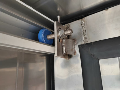 2025 ISUZU NMR125 14.5ft Refrigerated Box Van Stainless Steel Box with Movable Partition