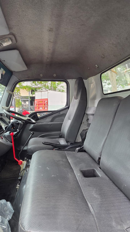 2017 MITSUBISHI FUSO FE83PG Wooden tipper 14.6ft (BDM5000kg)