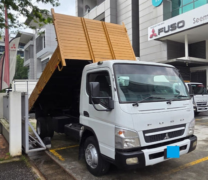 2017 MITSUBISHI FUSO FE83PG Wooden tipper 14.6ft (BDM5000kg)