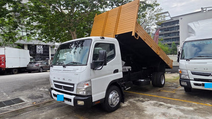 2017 MITSUBISHI FUSO FE83PG Wooden tipper 14.6ft (BDM5000kg)
