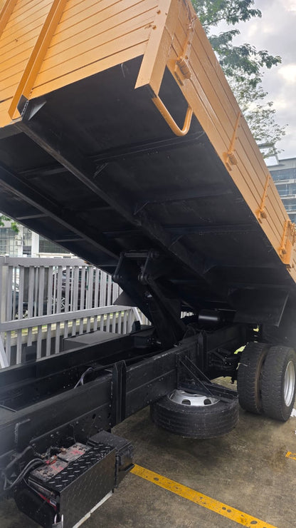 2017 MITSUBISHI FUSO FE83PG Wooden tipper 14.6ft (BDM5000kg)