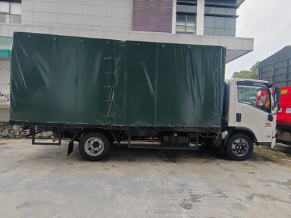 ISUZU NPR155 17ft Wooden Cargo with Canvas by EZadlori MY