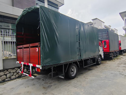 ISUZU NPR155 17ft Wooden Cargo with Canvas by EZadlori MY
