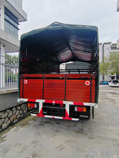 ISUZU NPR155 17ft Wooden Cargo with Canvas by EZadlori MY