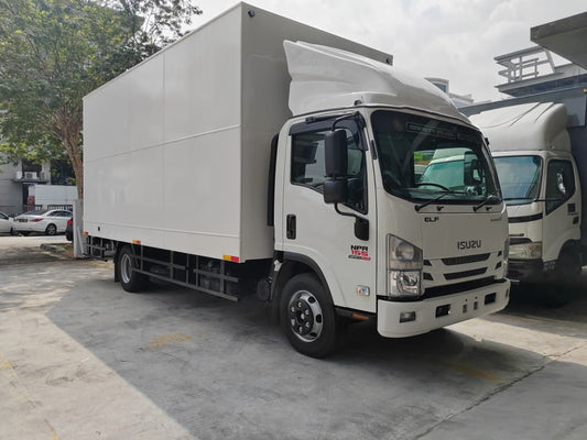 2026 ISUZU NPR155 17ft Aluminium Box 6 Doors with 6ft 1.5 Ton Tail Lift by EZadlori MY